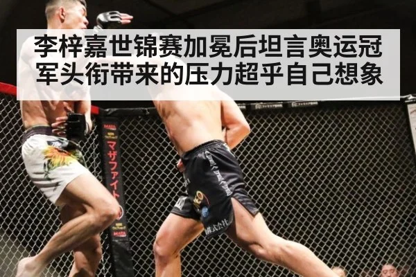 李梓嘉世锦赛加冕后坦言奥运冠军头衔带来的压力超乎自己想象